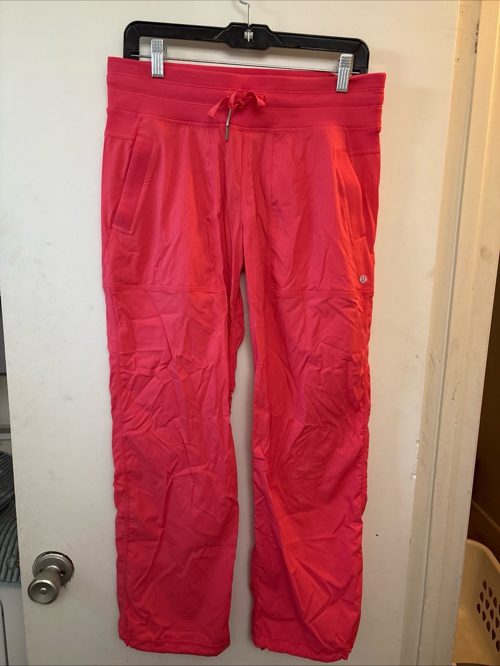 Lululemon Hot Glazed Pink Dance Studio Pants Pull String Jogger Size 8 - Picture 2 of 10